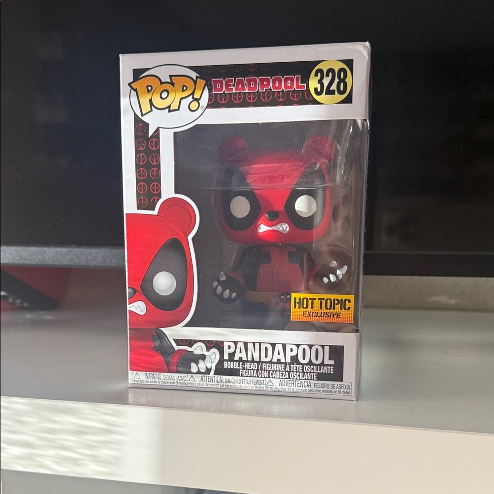 Funko Pandapool Pop Vinyl in Red and Black